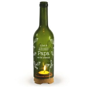 Wine candle – Gezelligste papa