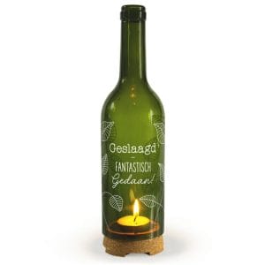 Wine candle – Geslaagd